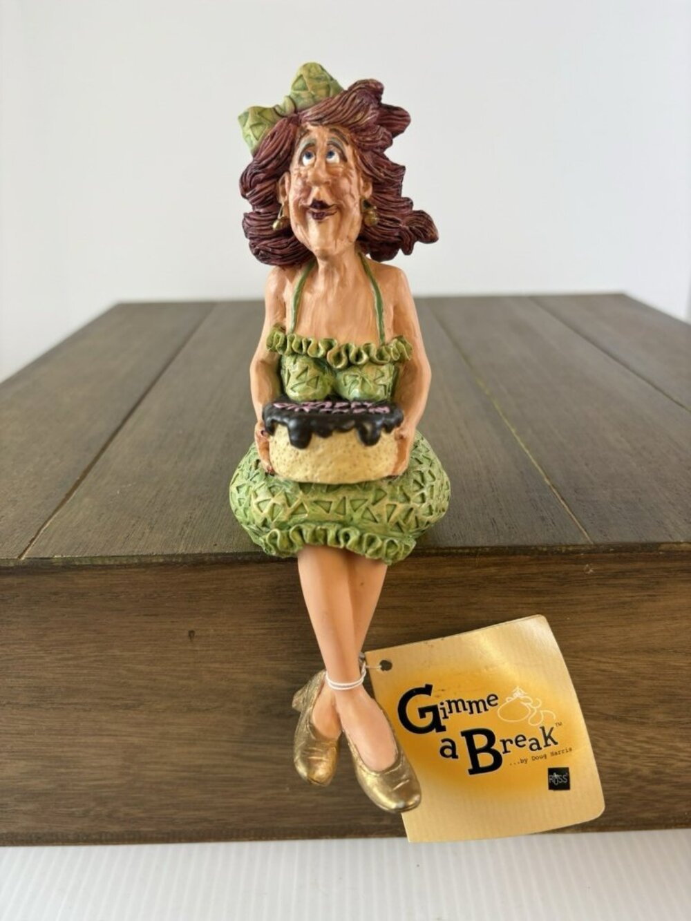 Gimme A Break  Doug Harris "Minerva" Shelf Sitting Figurine 24456- No Box W tag